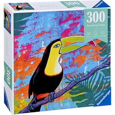 Ravensburger Пъзел Ravensburger от 300 части - Вълшебен тукан (12000771)
