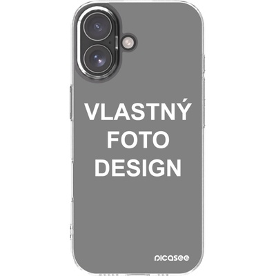 Picasee silikónový prehľadný obal pre Apple iPhone 17 - Vlastný design/motiv
