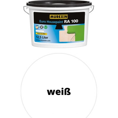 MUREXIN náter elastický Euro Housepaint RA 100, biely (12,5 l)