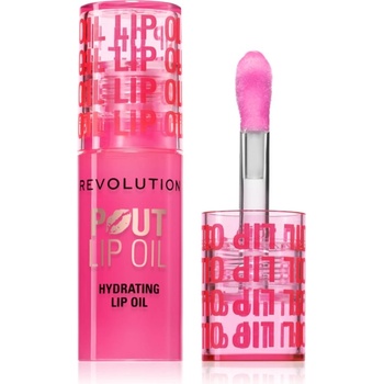 Revolution Beauty Pout Lip масло от нар с хидратиращ ефект цвят Raspberry Pink 3ml