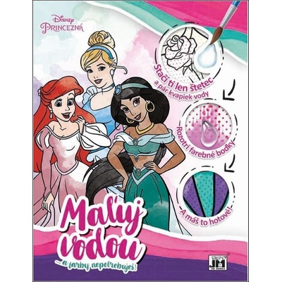 Maľuj vodou Princezné