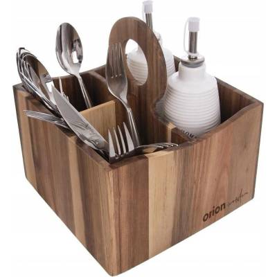 Stojan na příbory WOODEN Orion