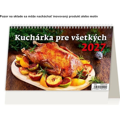 Stolový Kuchárka pre všetkých 2027