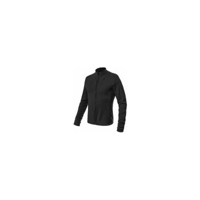 SENSOR MERINO UPPER mikina celozip černá