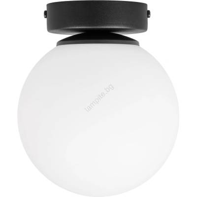 Helam Таванно осветително тяло MOONLIGHT 1xE27/15W/230V, диаметър 16 см, черно (HE1803)