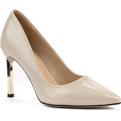 Бежови дамски обувки Елиза