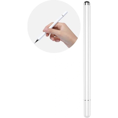 JOYROOM Excellent Series Passive Capacitive Pen - универсална писалка за iPad и мобилни устройства (бял)