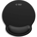 Tech-Protect A200 MOUSE PAD WITH GEL WRIST REST 25 x 22.5CM BLACK (5906302334872)