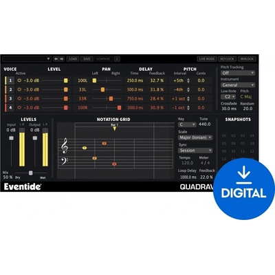 Eventide Quadravox (Digitální produkt)
