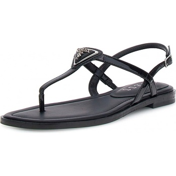 GUESS RAINEY FLGRAYPAF21-BLACK dámske sandále čierna