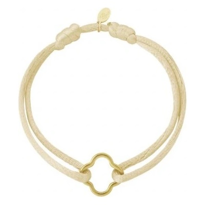 Ornamenti pozlacený náramek Clover Champagne gold OOR300071
