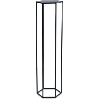 DekorStyle Stojan na květiny Loftstyle III 100 cm černý – Zboží Dáma
