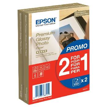 Epson Premium Glossy Photo Paper, 100 x 150 mm, 255g/m2, 80 Blatt (C13S042167)