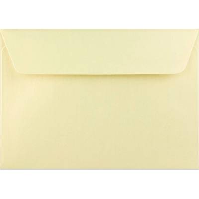 Perleťové obálky - 114 x 162 mm (C6) - Šampaňská