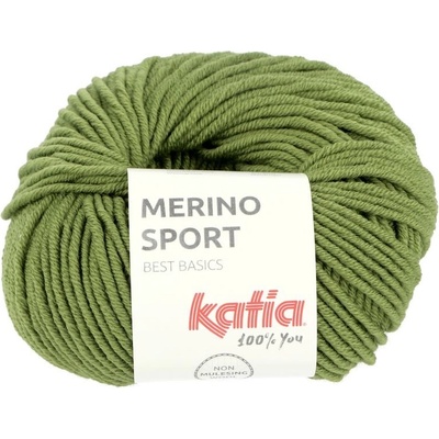 Katia Merino Sport 16 šedozelená
