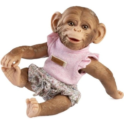 Guča 994 REBORN ОПИЧКА - реалистична маймунка бебе с цяло винилово тяло - 32 см