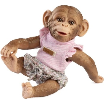 Guča 994 REBORN ОПИЧКА - реалистична маймунка бебе с цяло винилово тяло - 32 см