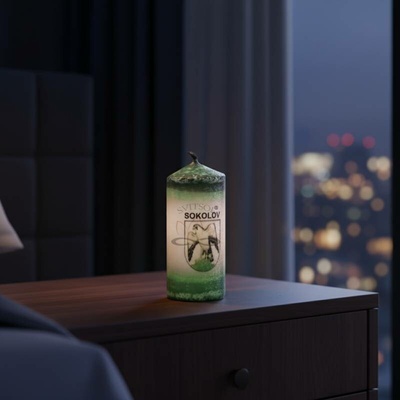 Svitsol Válcová svíčka Sokolov Vanilka 70 g