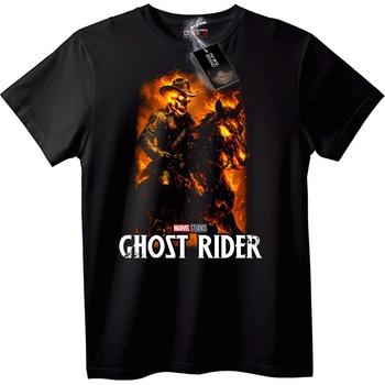 NOONEBRAND Тениска Ghost Rider от Marvel - 2XL, Black