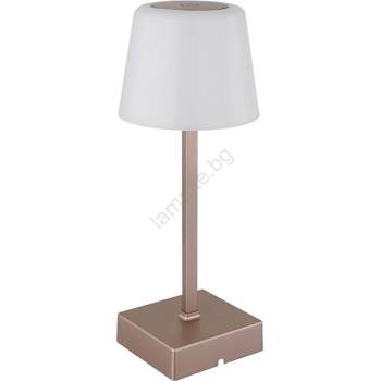 GLOBO 28061CH - LED настолна лампа XAYDEN, 2W, 5V, 800 mAh, бежова (GL8631)