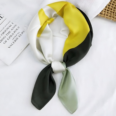 HARAHU Шал ol-36574 - Зелена / Жълта kp36574 (ol-36574)