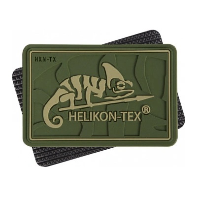 HELIKON-TEX Nášivka logo Helikon-Tex olivová (DOPREDAJ), Varianta Olive Green, Veľkosť UNI