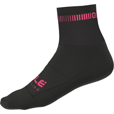 Alé LOGO Q-SKIN ponožky black/pink
