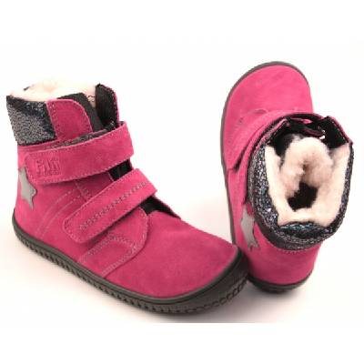Filii barefoot - HIMALAYA TEX WOOL Pink EUR 26