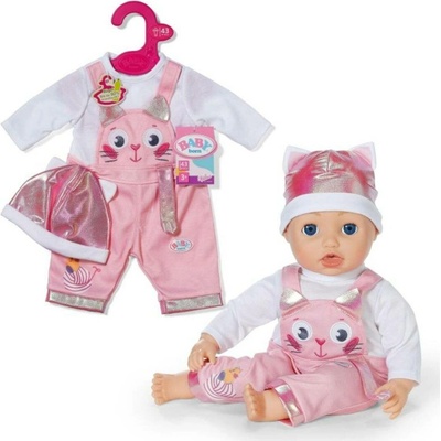 Zapf Creation BABY born Overal s čepičkou 43 cm
