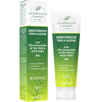 Optima Naturals Australian Company Паста за зъби с масло от чаено дърво - 100 мл