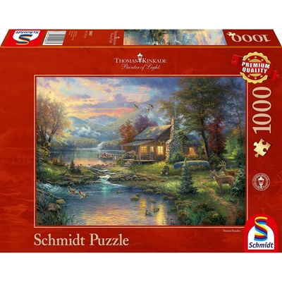 Schmidt Thomas Kinkade Přírodní ráj Nature´s Paradise 1000 dílků