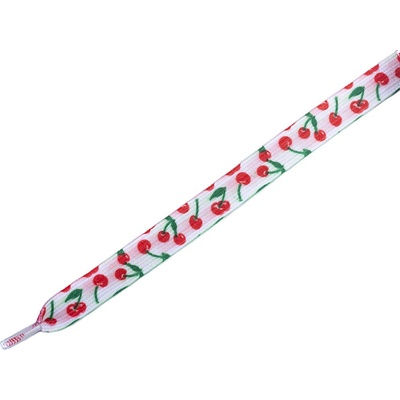 TOBBY CHERRY Dětské elastické ploché bílé