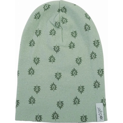 Lodger beanie Print Rib Silt green