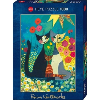 Heye Wachtmeister Flowerbed metalické 1000 dielov