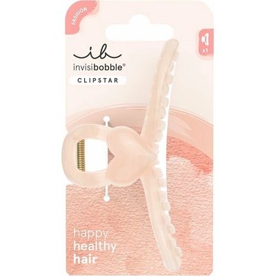 Invisibobble Clipstar L Heartbeat 1 ks, světle růžová