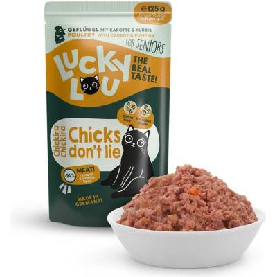 Lucky Lou Lifestage Senior s drůbežím masem 125 g