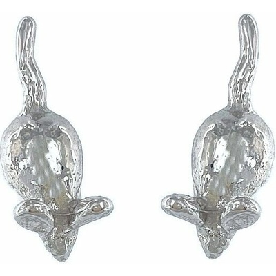 Infinitysilver stříbrné náušnice myšky 43339
