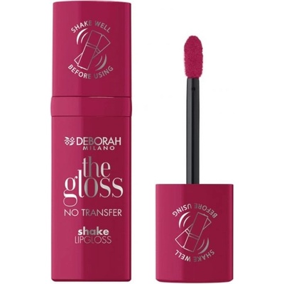 Deborah Milano dlouhodržící lesk na rty The Gloss 06 Juicy Red 6 g