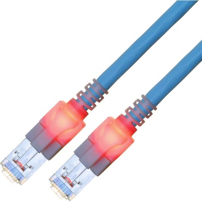 Easylan CS1OBCDCD0005 RJ45 CAT 6 S/FTP 0.5m modrý