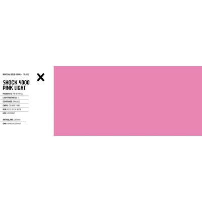 Montana Spray MONTANA GOLD 400ml SH4000 Pink Light