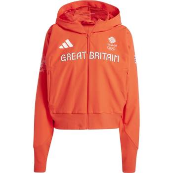 Adidas Суичър Adidas Women's Z. N. E. Pro Full Zip Performance Hoodie - Bright Red