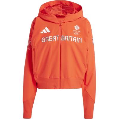 Adidas Суичър Adidas Women's Z. N. E. Pro Full Zip Performance Hoodie - Bright Red