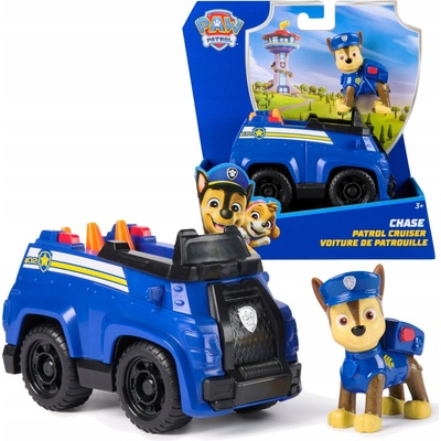 Spin Master Policajné Auto Labková patrola Chase so zvukom a svetlom 1:43