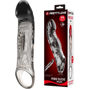 Pretty Love Brad Wayde Sleeve Add 1.93 Inch Dark Transparent