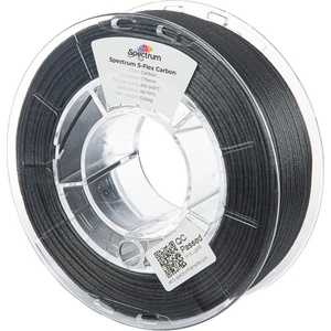 Spectrum 81009 3D филамент, S-Flex Carbon, 1, 75mm, 250g, Черен (Black) (81009)