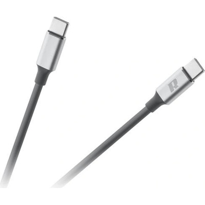 Rebel RB-6012-100-B USB-C 3.0/USB-C, 0,1m, černý