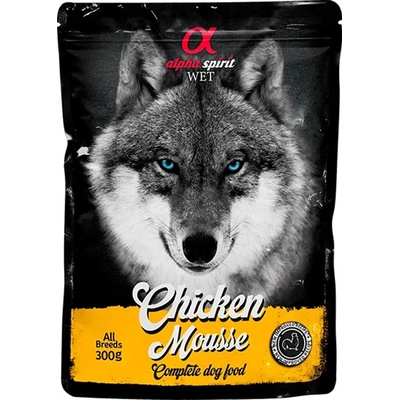 Alpha Spirit Dog Jemná pena z kuracieho 300 g