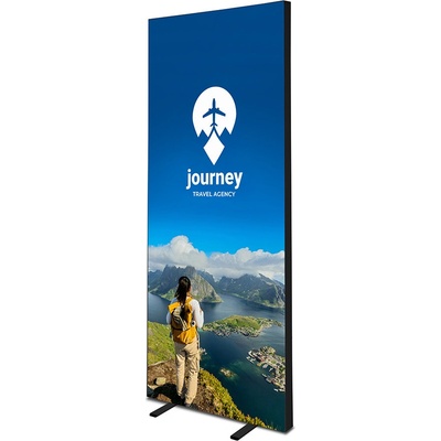 Jansen Display Light Box Brightbox jednostranný m čierny, 1000 x 2520 mm