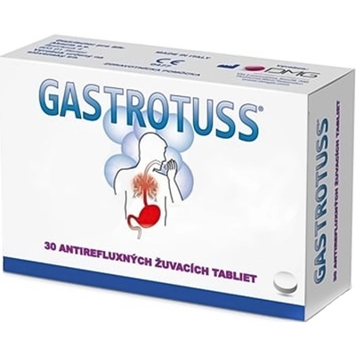 Gastrotuss tabliety žuvacie antirefluxné 30 ks