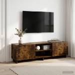 vidaXL ТВ стойка 140 x 34, 5 x 40 см Опушен дъб Инженерна дървесина (8011491)